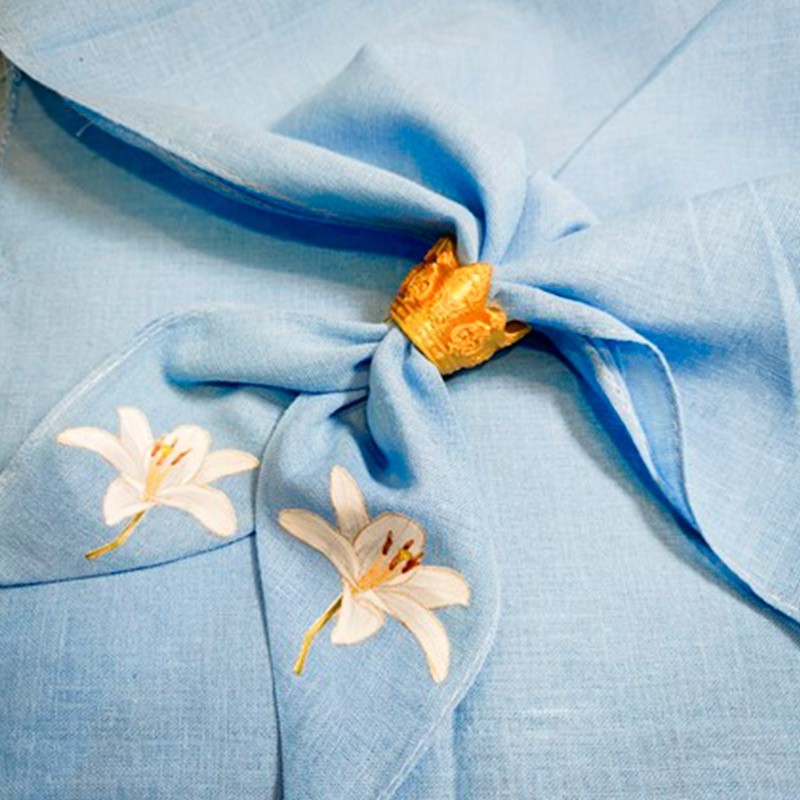 Sujeta pañuelos Corona Mareta